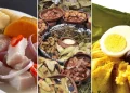 se muestra la diversidad de platos de comida de perú