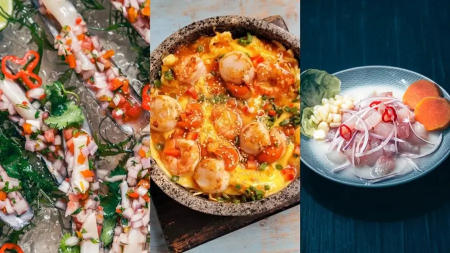diversidad de platos de comida de la gastronomia peruana